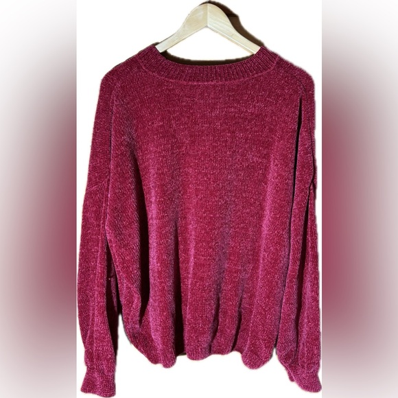Penman’s Pink Chenille Crew Neck Sweater - Picture 3 of 7